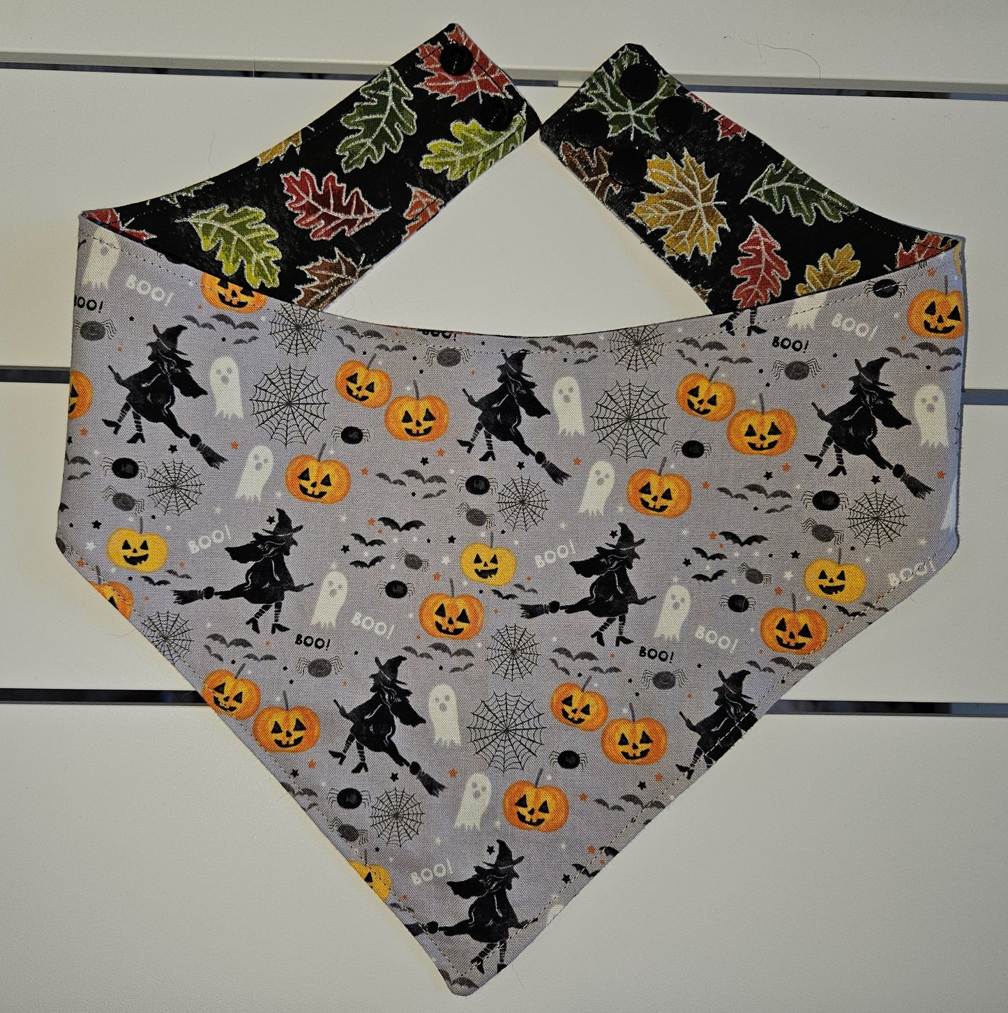 Halloween Witches Snap-On Dog Bandana