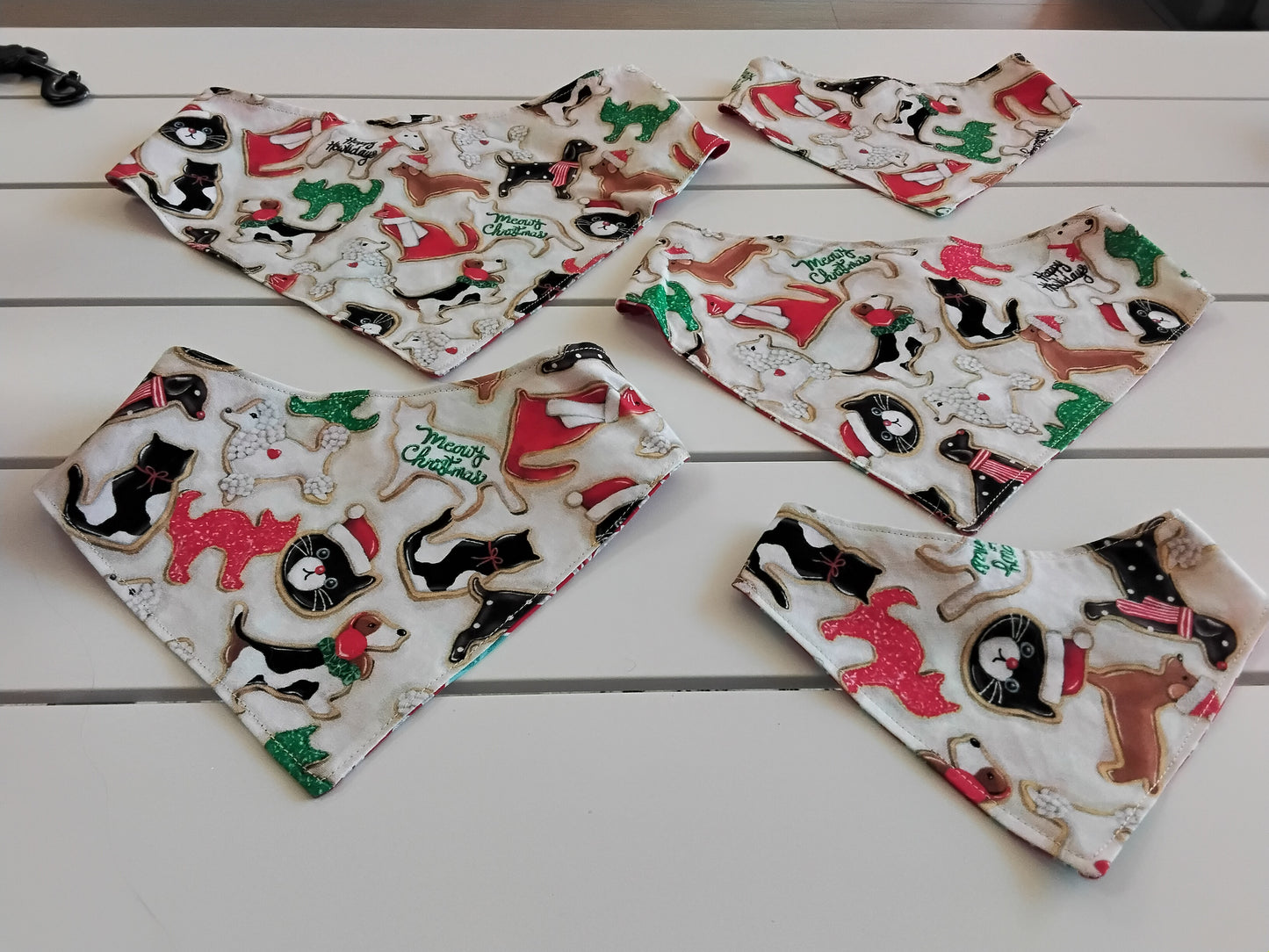 Holiday Dogs & Cats Snap-On Dog Bandana