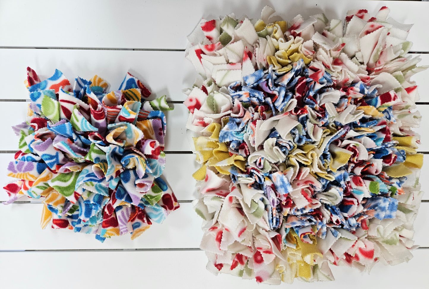 Snuffle Mats - Handtied Machine Washable Fleece