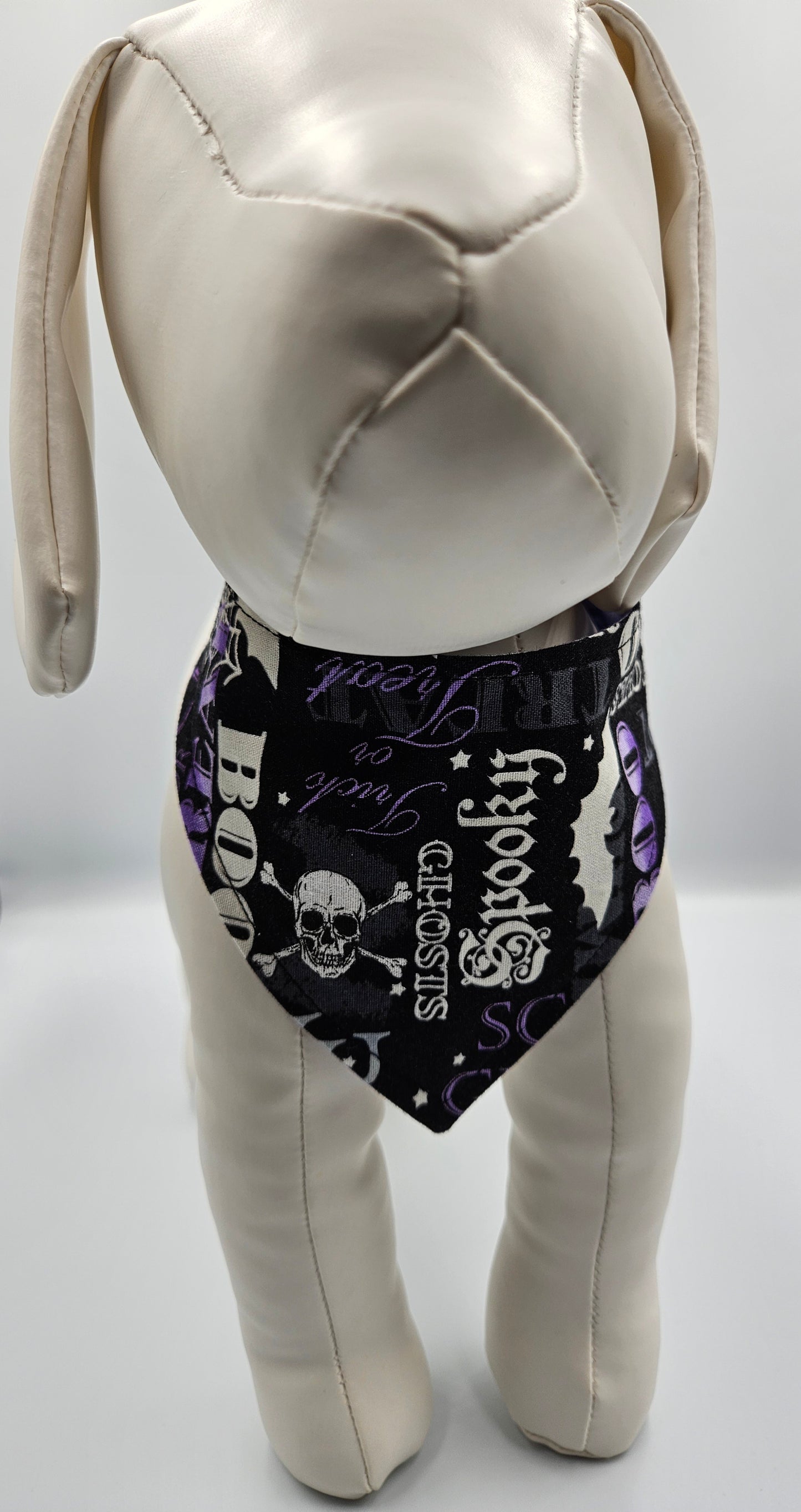 π Trick or Treat & Violet Veins Reversible Snap-On Dog Bandana β Limited Edition Style