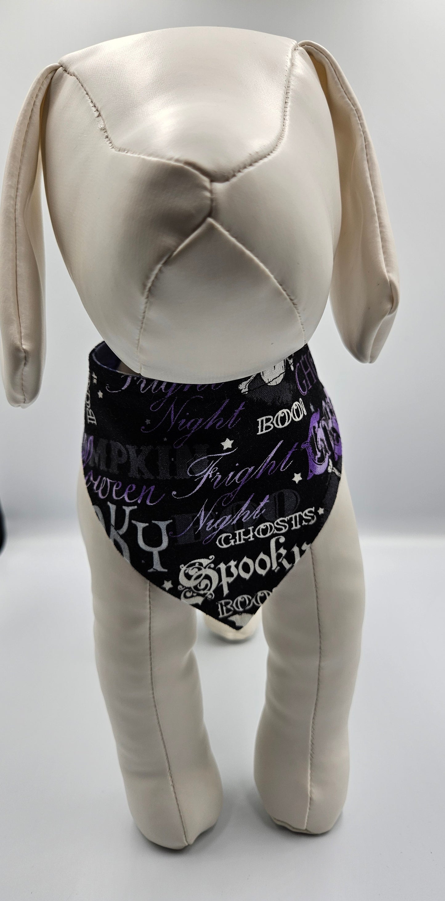 π Trick or Treat & Violet Veins Reversible Snap-On Dog Bandana β Limited Edition Style
