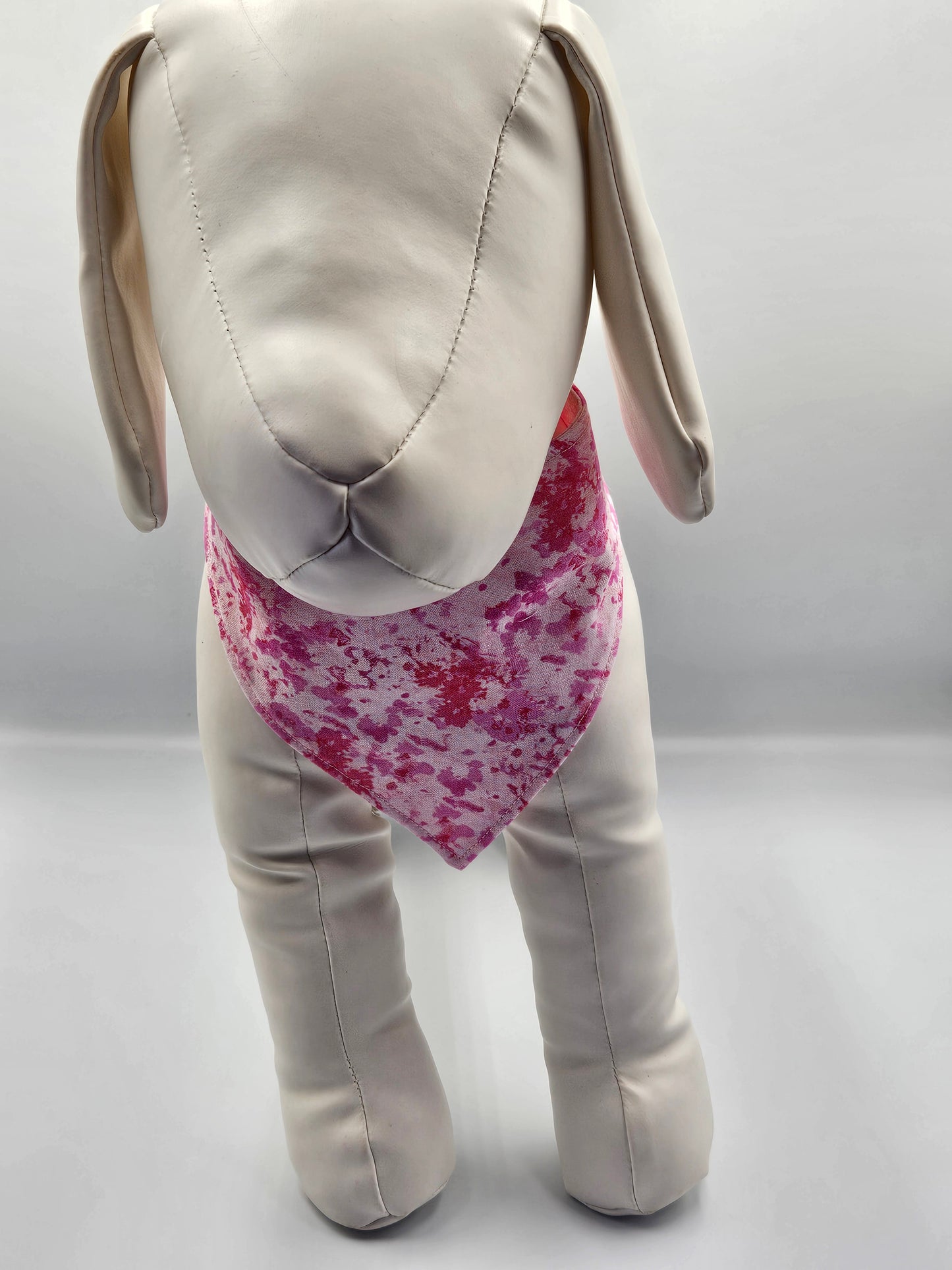 Blush Strokes – Reversible Snap-On Dog Bandana