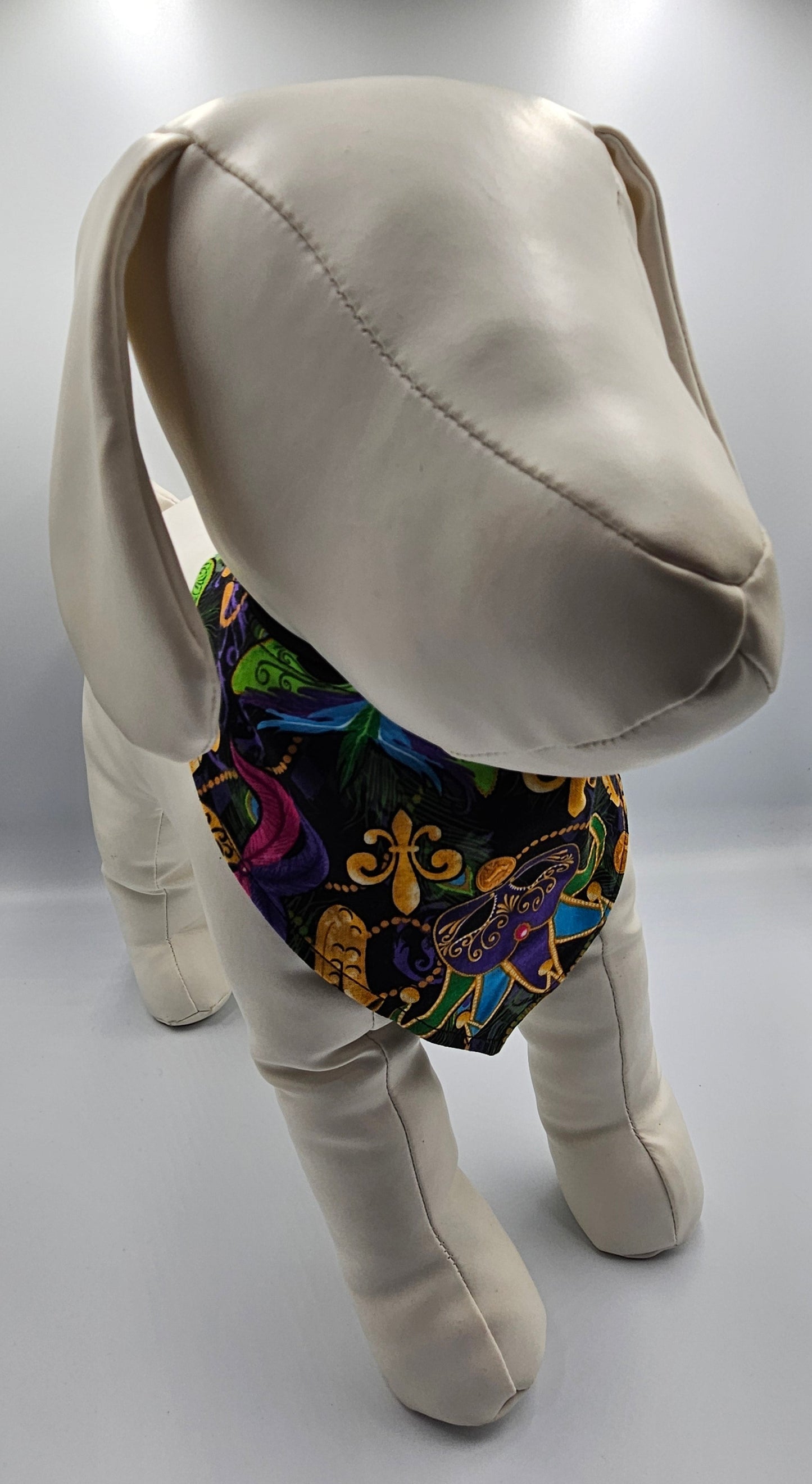 Fleur de Paw – Reversible Snap-On Dog Bandana