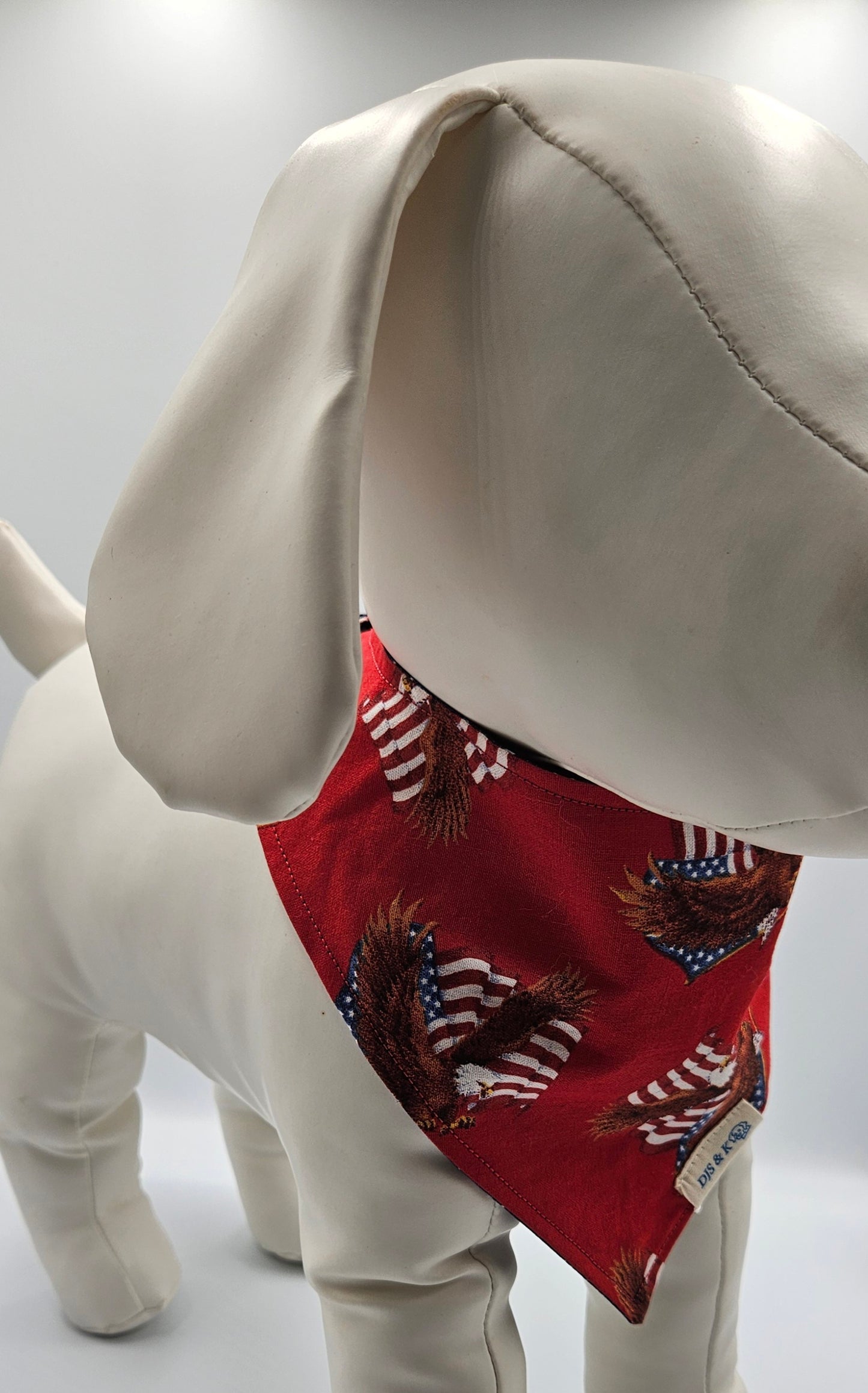 Freedom Takes Flight – Reversible Snap-On Dog Bandana