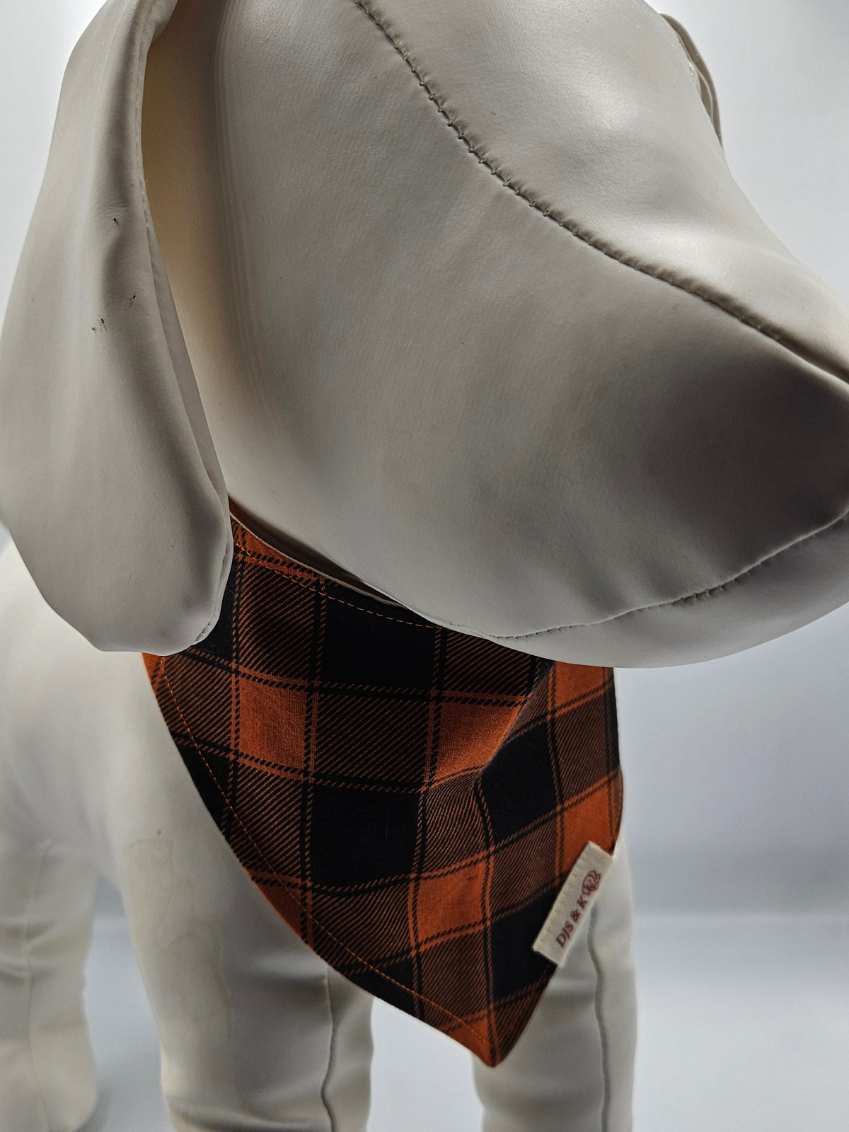 October Stroll – Reversible Snap-On Dog Bandana