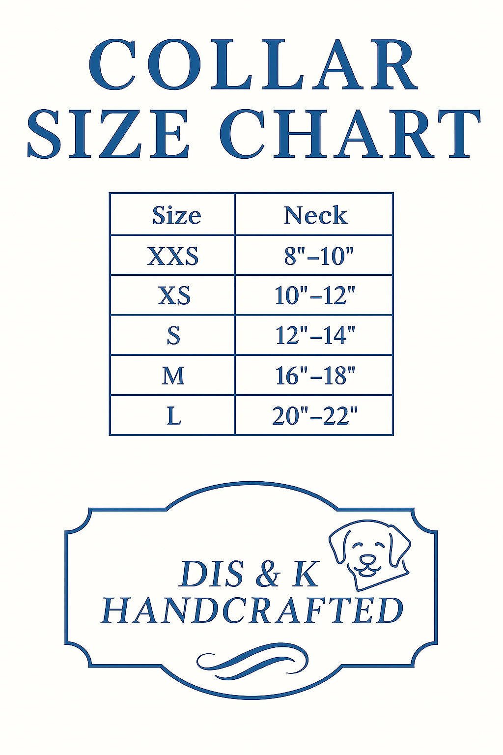 Collar Size Guide