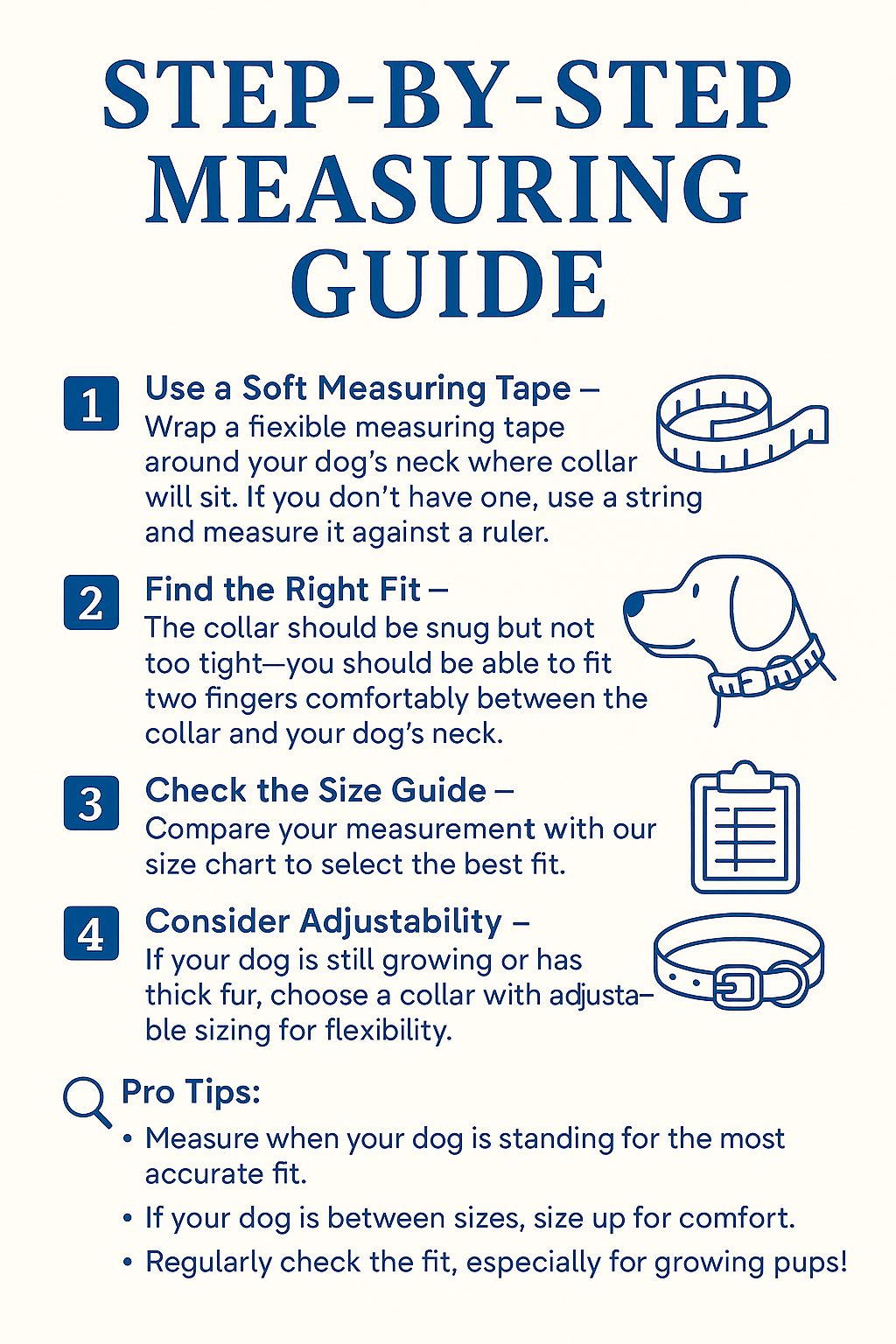 Collar Measuring Guide