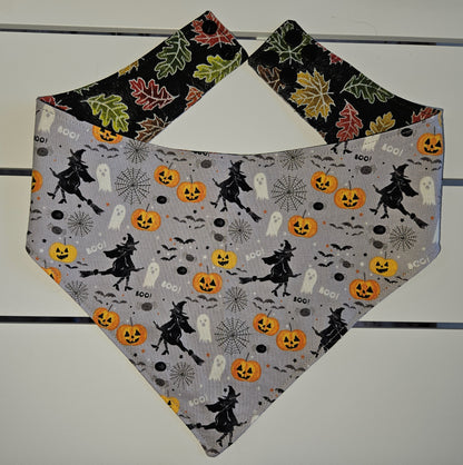 Halloween Witches Snap-On Dog Bandana