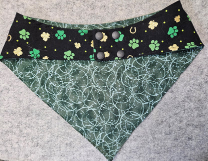 Lucky Paws Snap-On Dog Bandana