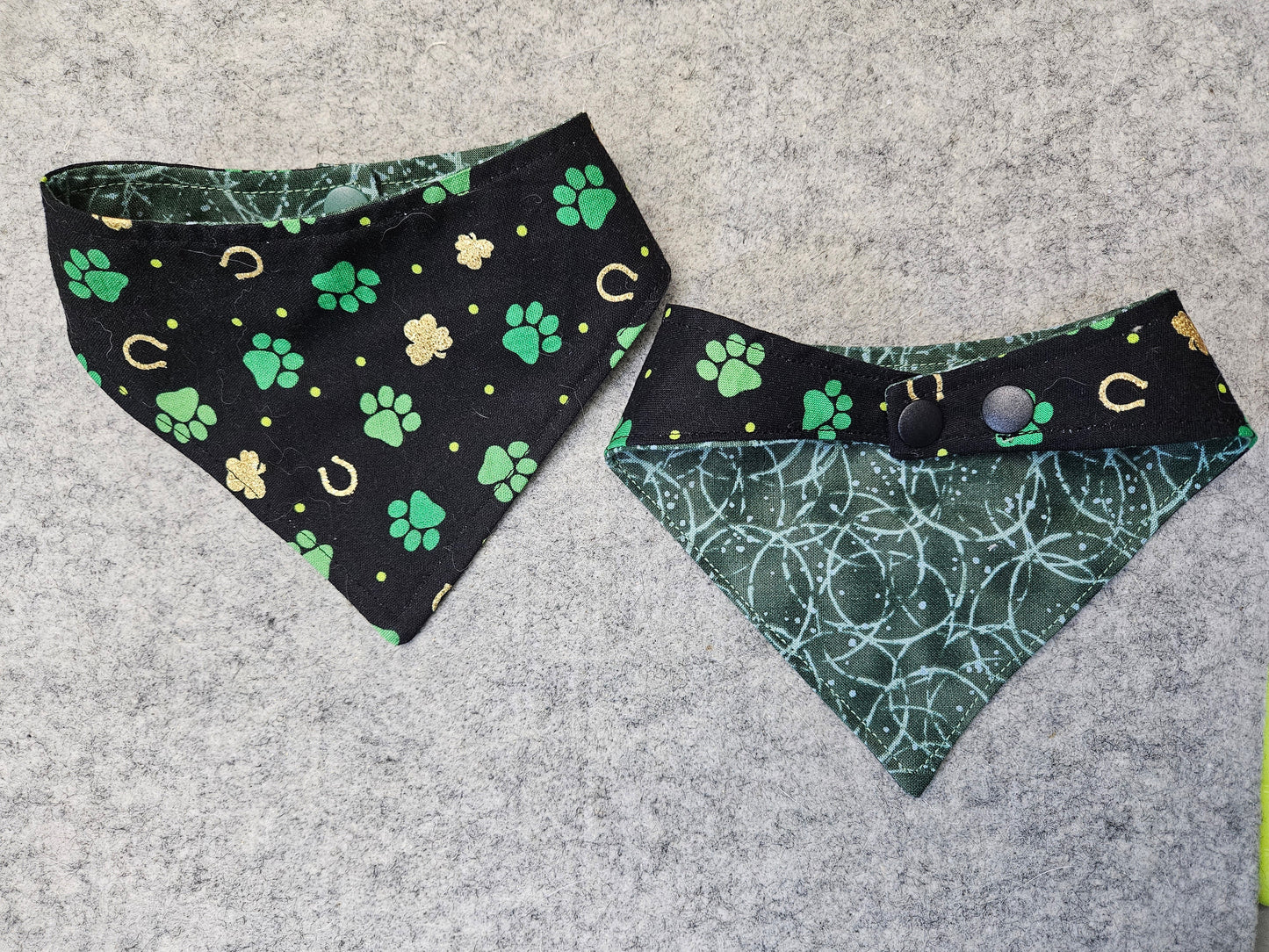 Lucky Paws Snap-On Dog Bandana