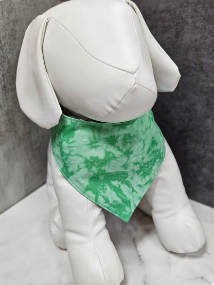 Leprechaun Pups Snap-On Dog Bandana