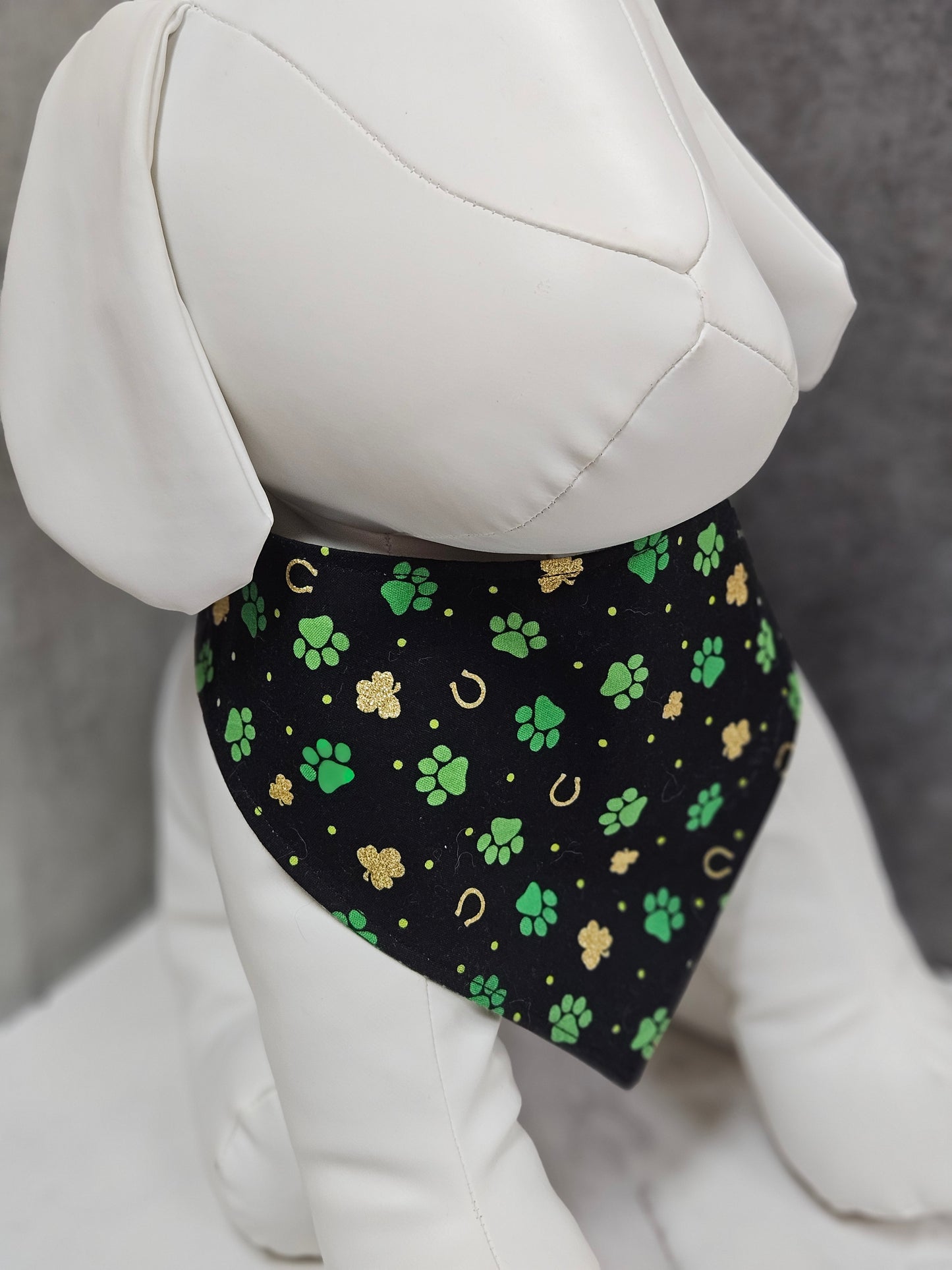 Lucky Paws Snap-On Dog Bandana