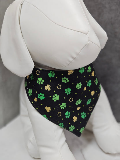 Lucky Paws Snap-On Dog Bandana