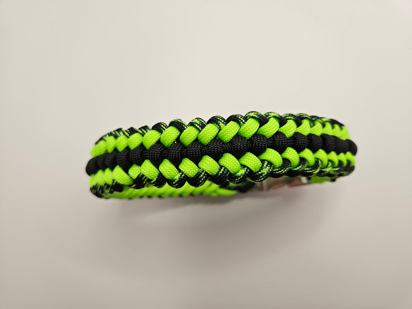 Sanctified Covenant Weave Paracord Dog Collar - 14 Inch Limited Edition