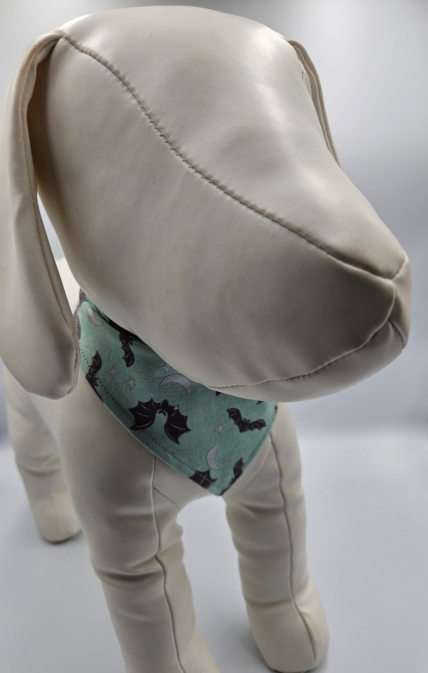 Spooky Elegance Reversible Snap-on Dog Bandana – Limited Edition Style