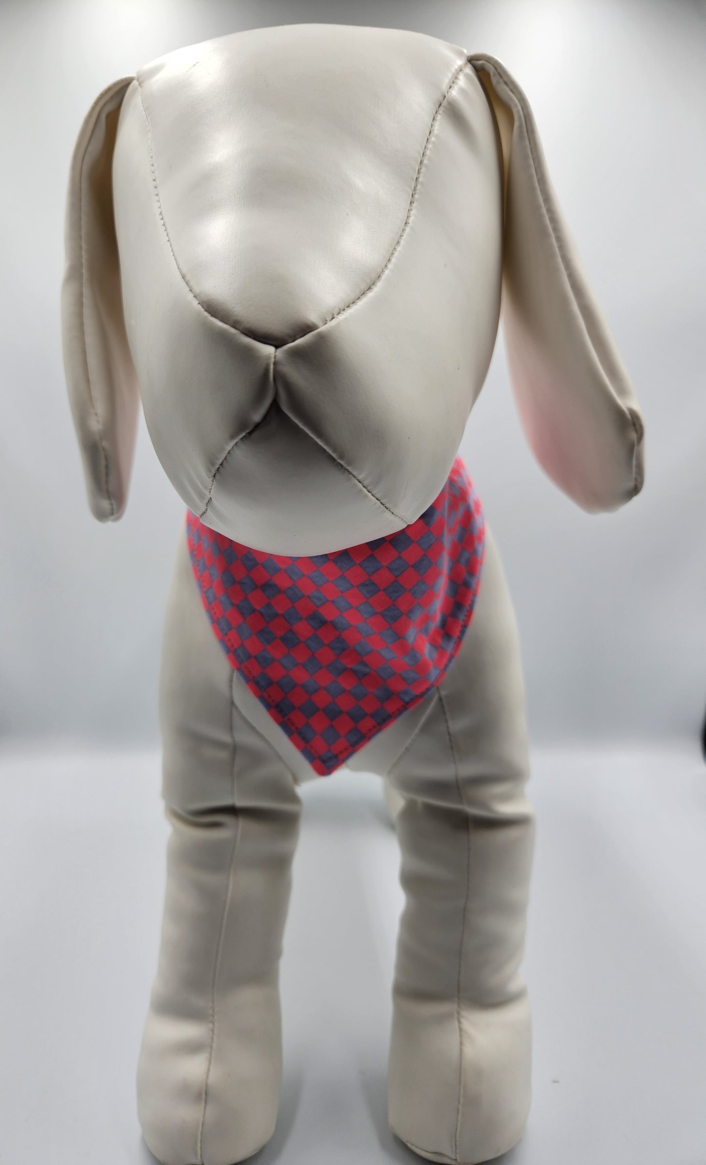 Check Please Reversible Snap-on Dog Bandana – Limited Edition Style