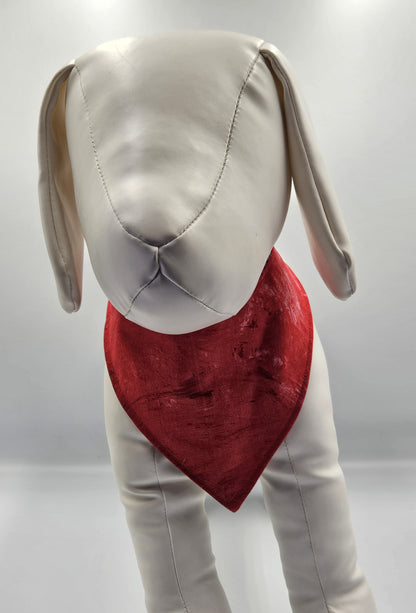 Live, Love, Woof – Reversible Snap-On Dog Bandana