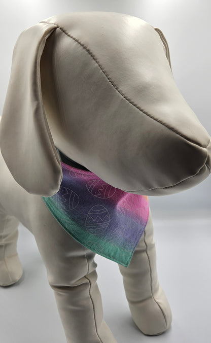 Basket Bound – Reversible Snap-On Dog Bandana