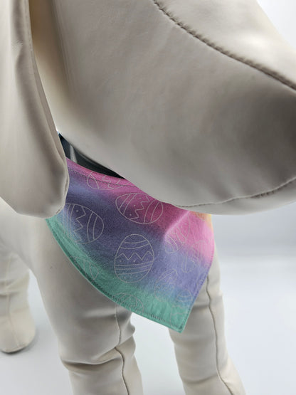 Basket Bound – Reversible Snap-On Dog Bandana