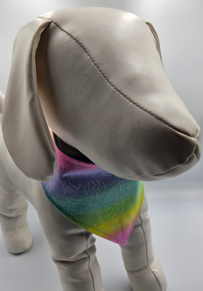 Basket Bound – Reversible Snap-On Dog Bandana