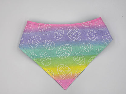 Basket Bound – Reversible Snap-On Dog Bandana