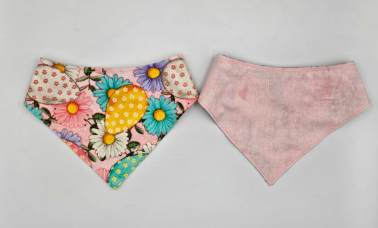 Easter Gathering – Reversible Snap-On Dog Bandana