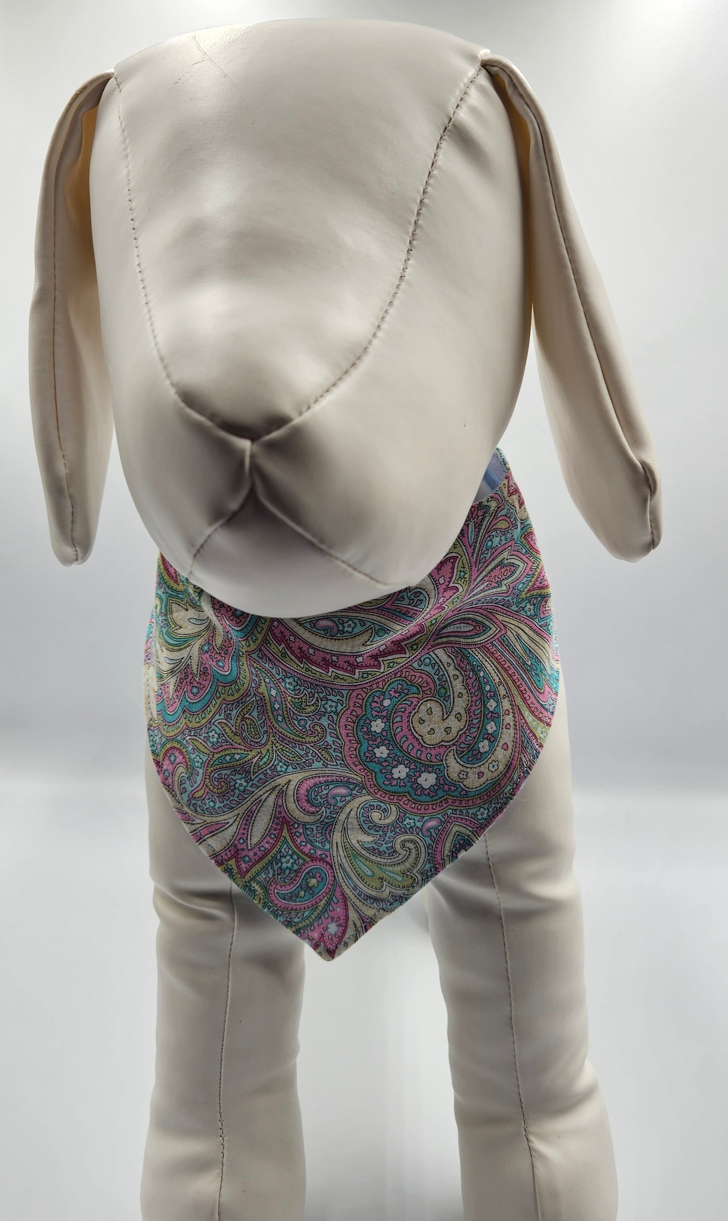 Paisley & Bluebell – Reversible Snap-On Dog Bandana
