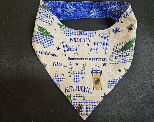 University of Kentucky Christmas Dog Bandana - Limited Edition