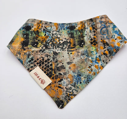 Acorn Trail - Reversible Snap-On Dog Bandana