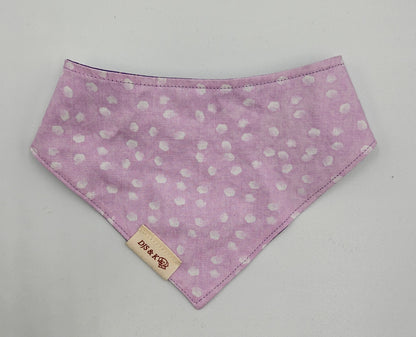 Purple Promise – Reversible Snap-On Dog Bandana