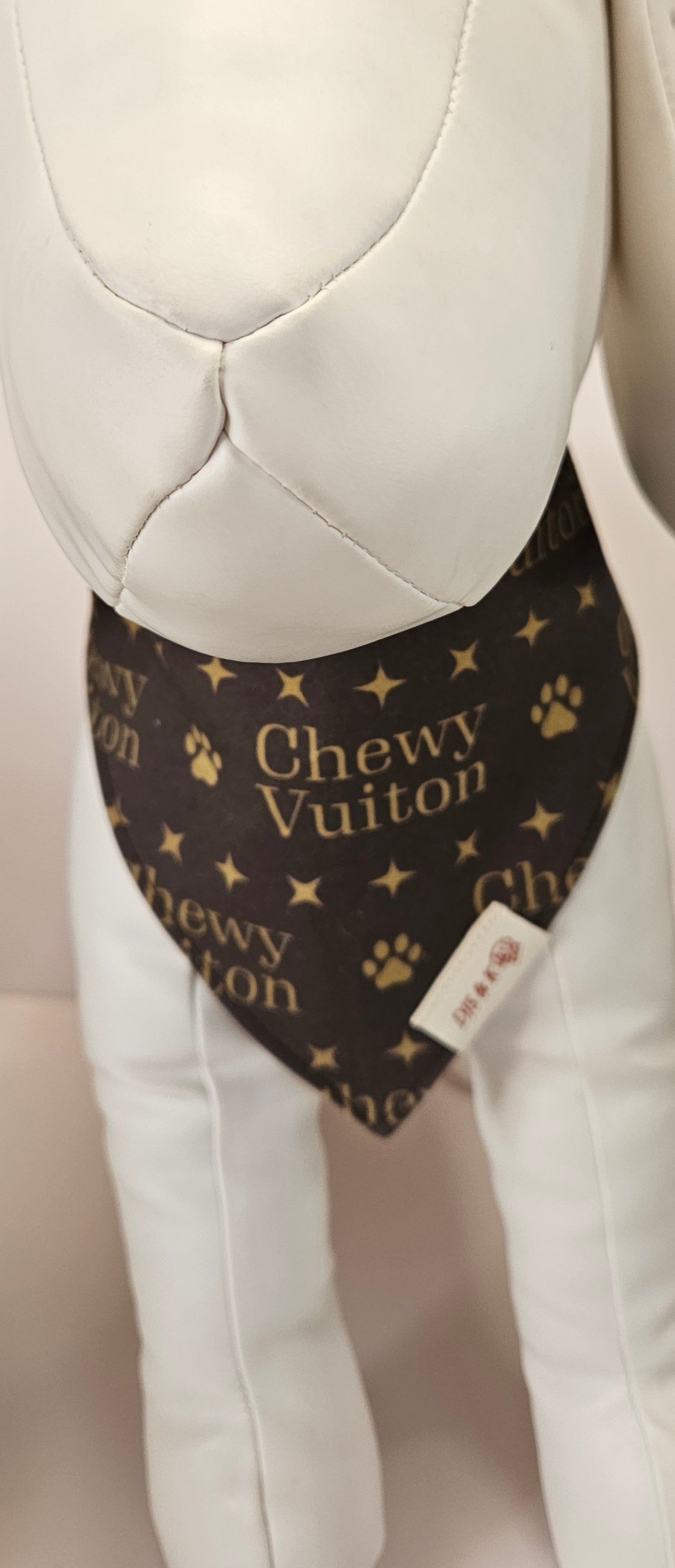 Chewy Vuiton Reversible Dog Bandana