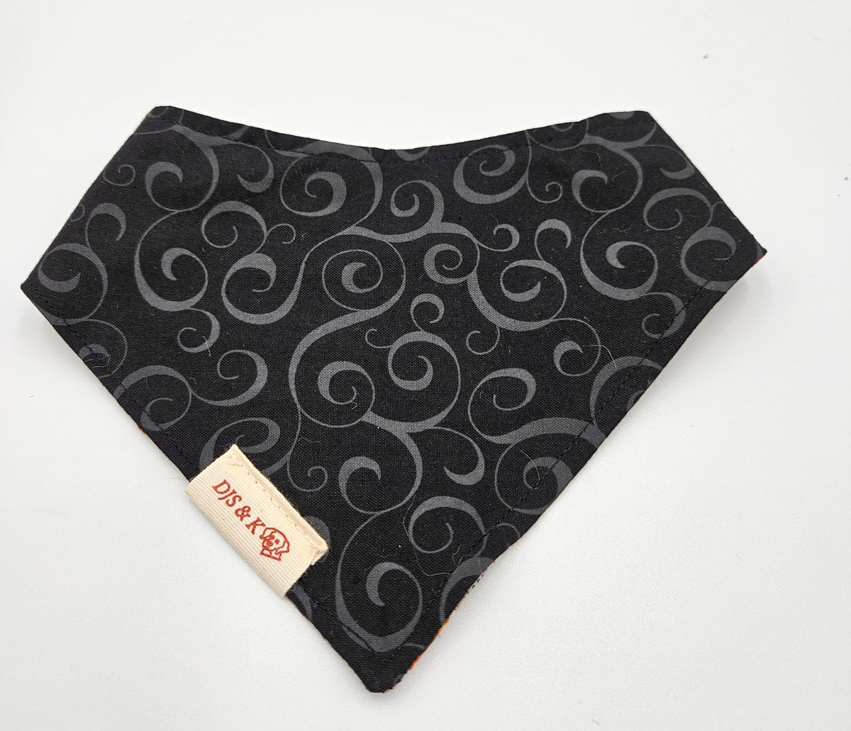 Autumn Harvest Scroll - Reversible Snap-On Dog Bandana