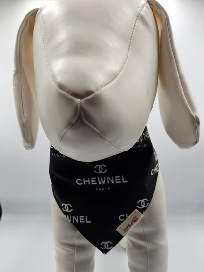 Chewnel – Heritage Luxe Reversible Snap-On Dog Bandana