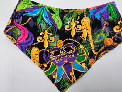 Fleur de Paw – Reversible Snap-On Dog Bandana