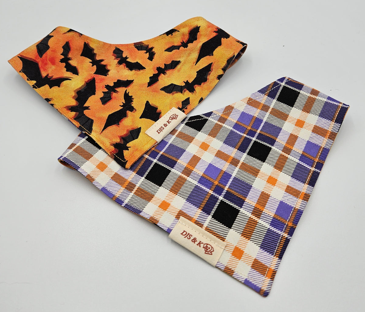 Bewitched Flight - Reversible Snap-On Dog Bandana