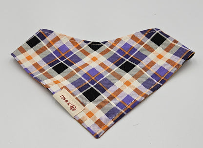 Bewitched Flight - Reversible Snap-On Dog Bandana