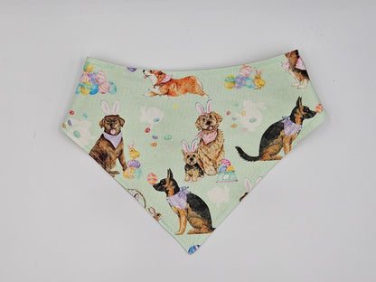 Easter Dogs – Reversible Snap-On Dog Bandana