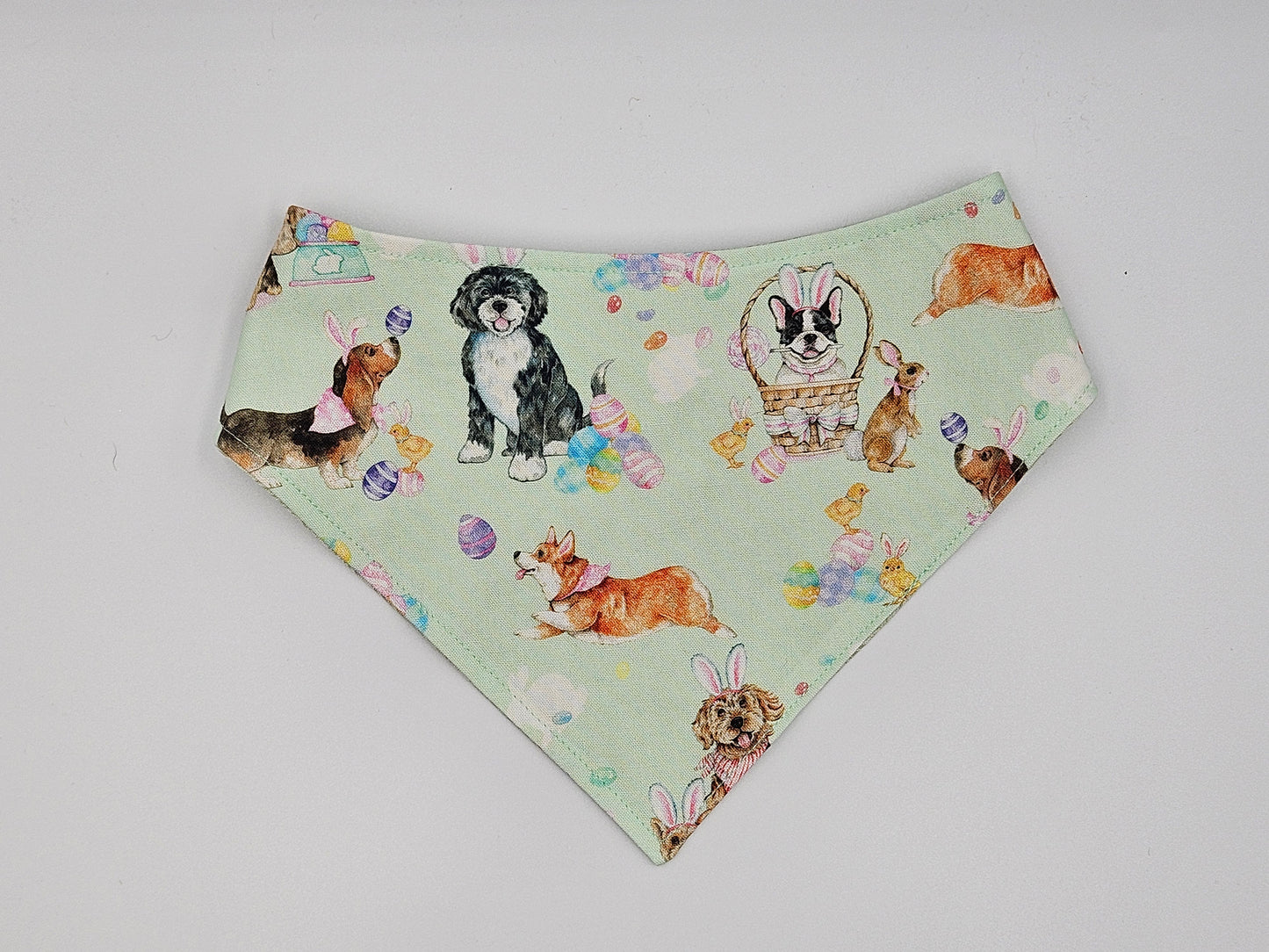 Easter Dogs – Reversible Snap-On Dog Bandana