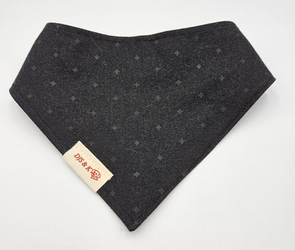 Chewnel – Heritage Luxe Reversible Snap-On Dog Bandana
