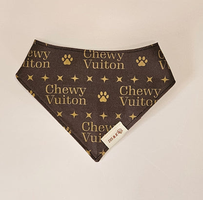 Chewy Vuiton Reversible Dog Bandana
