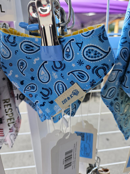 Country Sunshine - Reversible Snap-On Dog Bandana