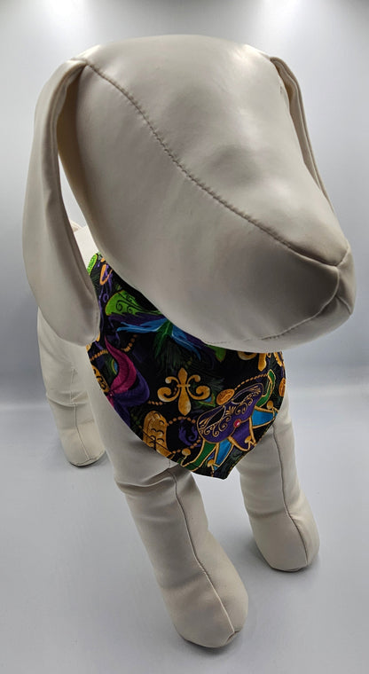 Fleur de Paw – Reversible Snap-On Dog Bandana