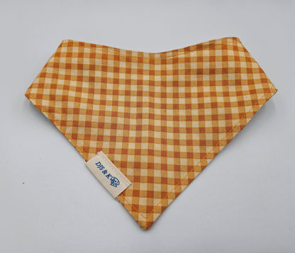 Autumn Breeze - Reversible Snap-On Dog Bandana