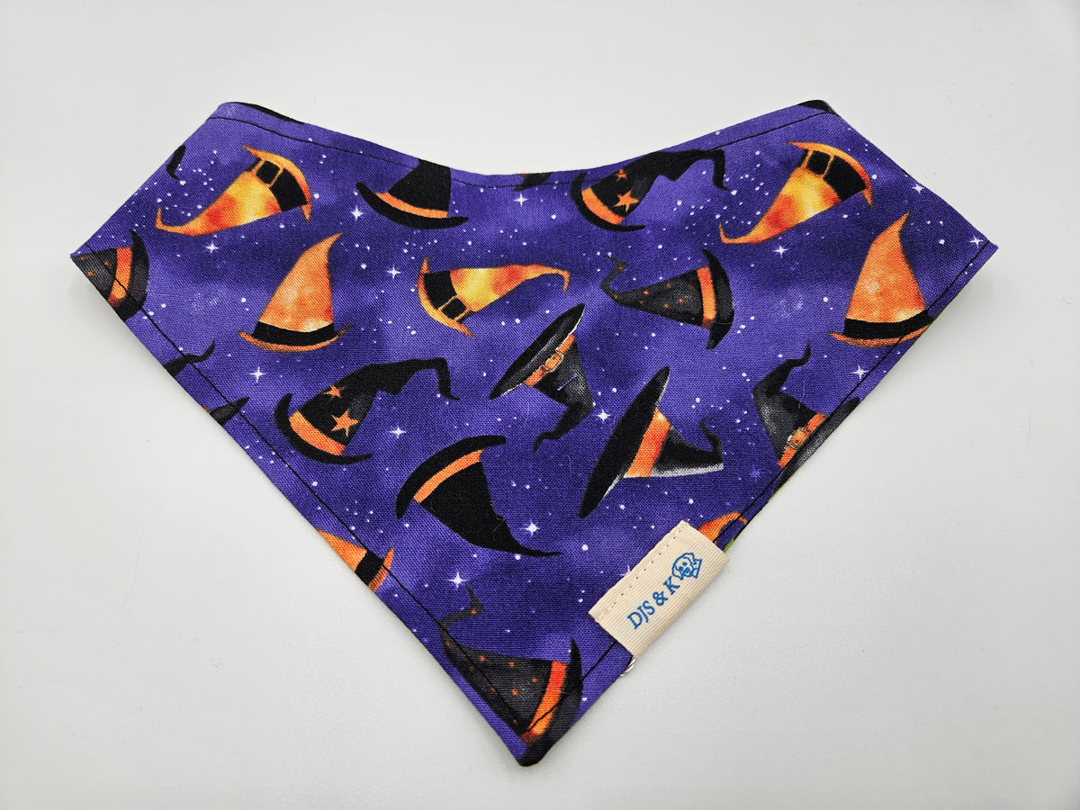Witching Hour - Reversible Snap-On Dog Bandana