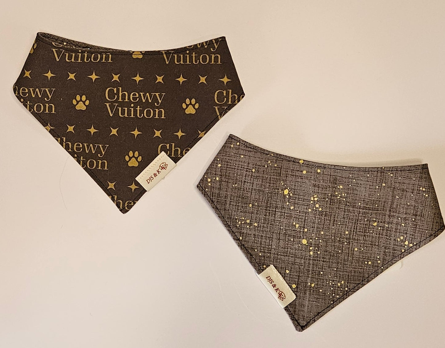 Chewy Vuiton Reversible Dog Bandana